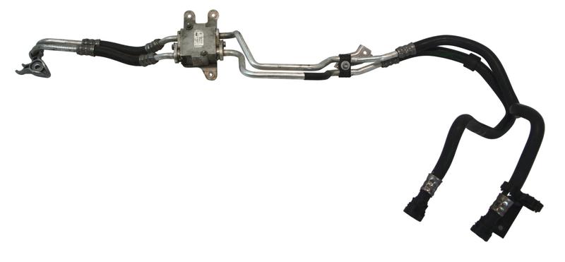 17227592723 Enfriador aceite transmisión 5 Series F07 GT LCI, 5 Series F10, 5 Series F10 LCI, 5 Series F11, 5 Series F11 LCI, 5 Series F18, 5 Series F18 LCI, 6 Series F06 Gran Coupé LCI, 6 Series F12, 6 Series F12 LCI, 6 Series F13, 6 Series F13 LCI, 7 Series F02, 7 Series F02 LCI