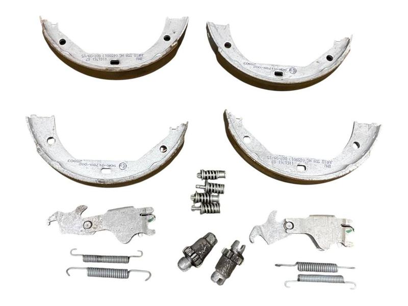 34416761292 Pastillas freno de mano BMW 1 Series E81, 1 Series E82, 1 Series E87, 1 Series E87 LCI, 1 Series E88, 2 Series F87 M2 LCI, 3 Series E46, 3 Series E90, 3 Series E90 LCI, 3 Series E91, 3 Series E91 LCI, 3 Series E92, 3 Series E92 LCI, 3 Series E93, 3 Series E93 LCI, 3 Series F30, 3 Series F30 LCI, 3 Series F31, 3 Series F31 LCI, 3 Series F34 GT LCI, 3 Series F35, 3 Series F35 LCI, 3 Series F80 M3 LCI, 4 Series F32, 4 Series F32 LCI, 4 Series F33, 4 Series F33 LCI, 4 Series F36 Gran Coupé LCI, 4 Series F82 M4 LCI, 4 Series F83 M4 LCI, 5 Series E39, X1 E84