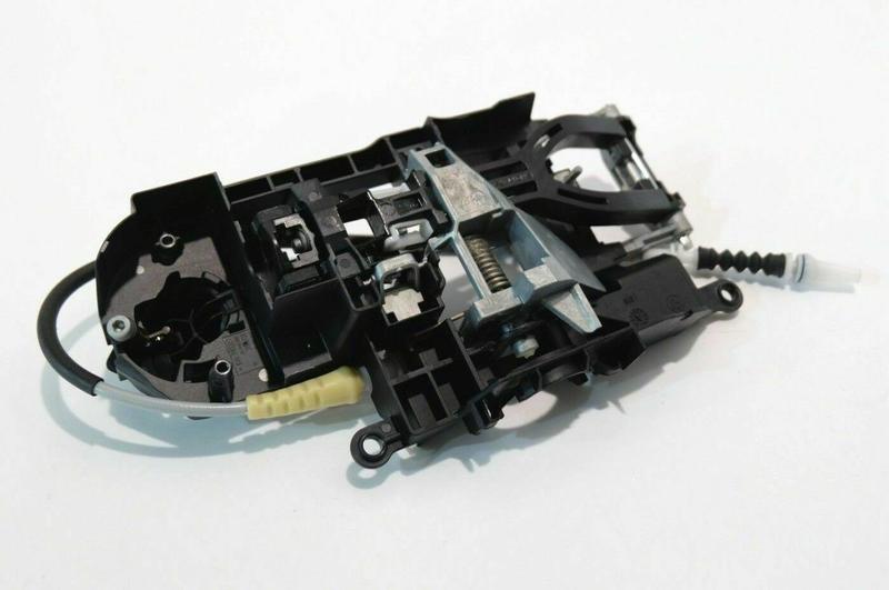 51217187227 7187227 Tirador exterior puerta trasera BMW 5 Series F07 GT, 5 Series F10, 5 Series F11, 6 Series F06 Gran Coupé, 7 Series F01, 7 Series F02, 7 Series F04 Hybrid