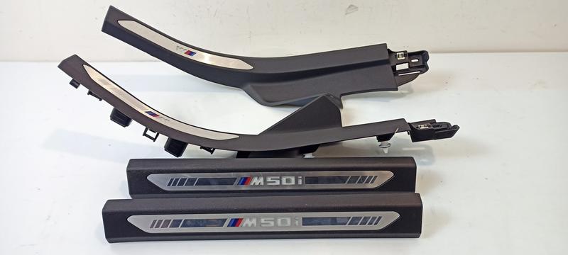 51437431240 Embellecedor umbral trasero BMW X5 G05, X6 G06