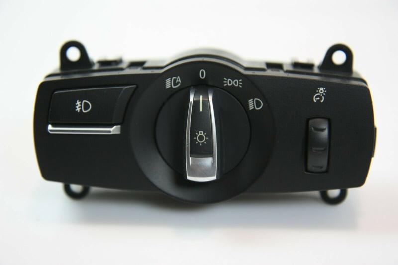 61316803962 Interruptor luces BMW 5 Series F07 GT, 5 Series F07 GT LCI, 5 Series F10, 5 Series F10 LCI, 6 Series F06 Gran Coupé LCI, 6 Series F12, 6 Series F12 LCI, 6 Series F13, 6 Series F13 LCI, 7 Series F01, 7 Series F01 LCI, 7 Series F02, 7 Series F02 LCI, 7 Series F04 Hybrid, X3 F25, X4 F26