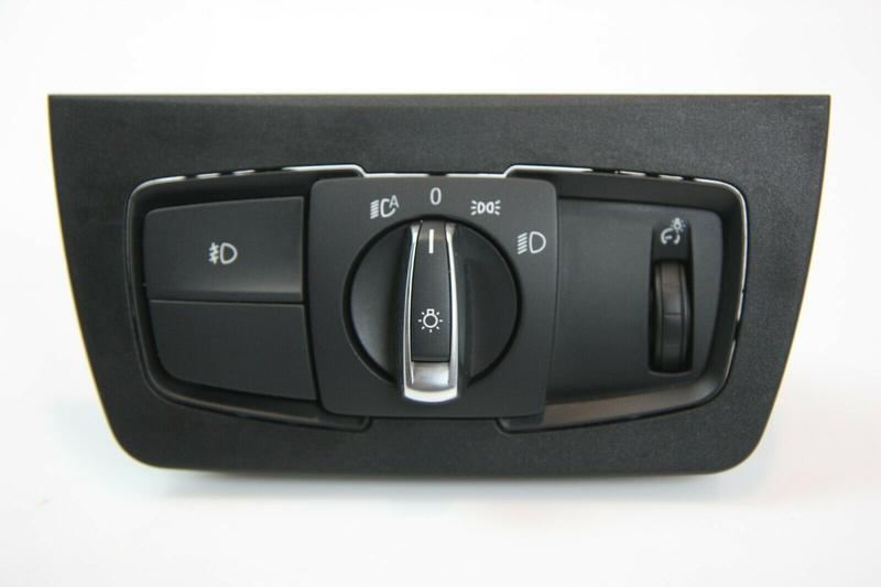 61316847506 Interruptor luces BMW 2 Series F22, 2 Series F22 LCI, 2 Series F23, 2 Series F23 LCI, 3 Series F30, 3 Series F30 LCI, 3 Series F31, 3 Series F31 LCI, 3 Series F34 GT LCI, 4 Series F32, 4 Series F32 LCI, 4 Series F33, 4 Series F33 LCI, 4 Series F36 Gran Coupé LCI