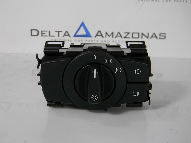 61316932798 Interruptor luces BMW 1 Series E81, 1 Series E82, 1 Series E87, 1 Series E88, 3 Series E90, 3 Series E91, 3 Series E92, 3 Series E93