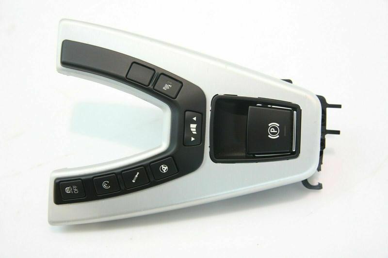 61317846615 Interruptor freno de estacionamiento BMW 6 Series F06 Gran Coupé LCI, 6 Series F12, 6 Series F12 LCI, 6 Series F13, 6 Series F13 LCI