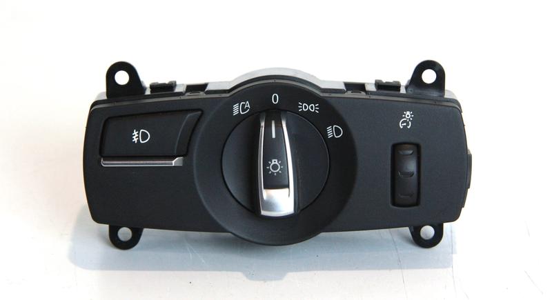 61319192745 Interruptor luces BMW 5 Series F07 GT, 5 Series F07 GT LCI, 5 Series F10, 5 Series F10 LCI, 6 Series F06 Gran Coupé LCI, 6 Series F12, 6 Series F12 LCI, 6 Series F13, 6 Series F13 LCI, 7 Series F01, 7 Series F01 LCI, 7 Series F02, 7 Series F02 LCI, 7 Series F04 Hybrid, X3 F25, X4 F26