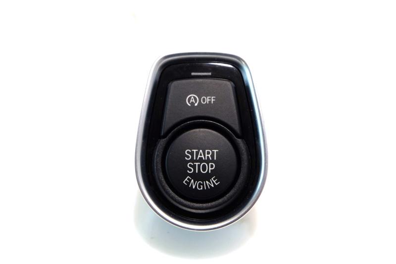 61319250734, 9250734 Botón start/stop motor BMW 1 Series F20, 1 Series F20 LCI, 1 Series F21, 1 Series F21 LCI, 2 Series F22, 2 Series F22 LCI