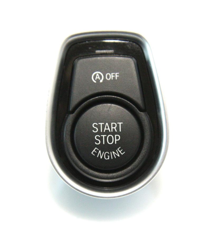 61319250734, 9250734 Botón start/stop motor BMW 1 Series F20, 1 Series F20 LCI, 1 Series F21, 2 Series F22, 2 Series F22 LCI, 3 Series F30, 3 Series F30 LCI, 4 Series F32, 4 Series F32 LCI