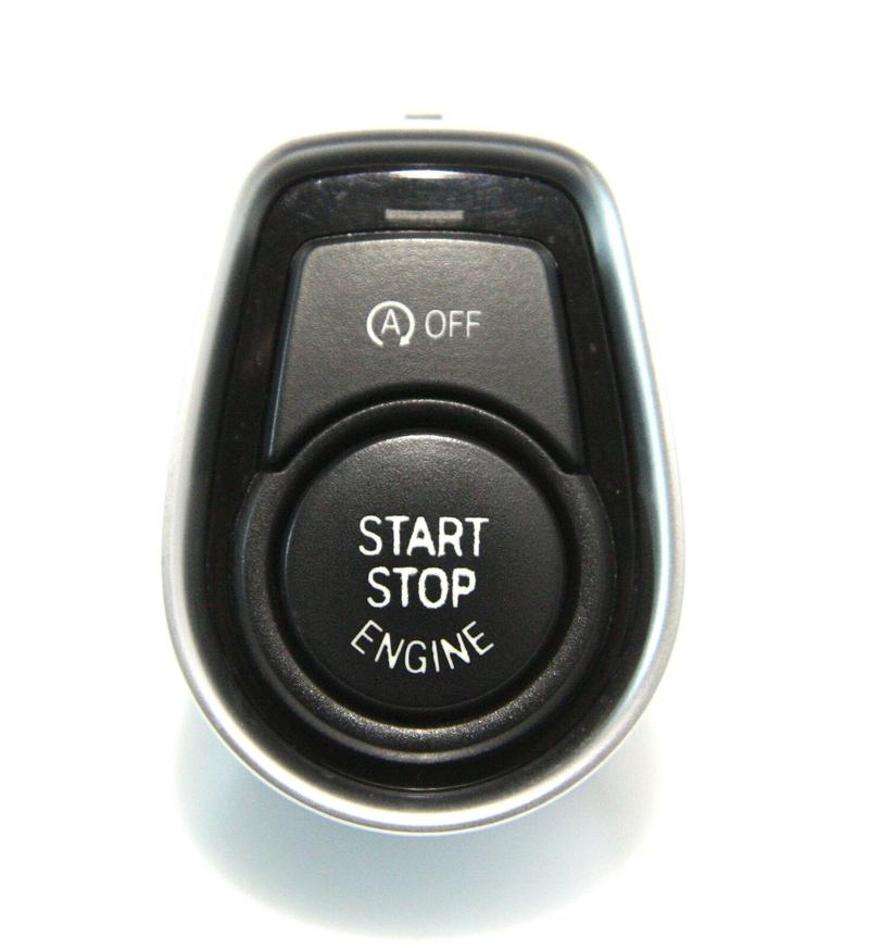 61319250734, 9250734 Botón start/stop motor BMW 1 Series F20, 1 Series F20 LCI, 2 Series F22, 2 Series F22 LCI, 3 Series F30, 3 Series F30 LCI, 4 Series F32, 4 Series F32 LCI