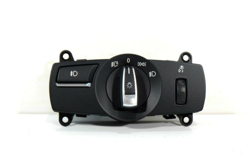 61319311215 Interruptor luces BMW 5 Series F07 GT, 5 Series F07 GT LCI, 5 Series F10, 6 Series F06 Gran Coupé, 6 Series F06 Gran Coupé LCI, 7 Series F01, 7 Series F01 LCI, 7 Series F02, 7 Series F02 LCI, 7 Series F04 Hybrid, X3 F25, X4 F26