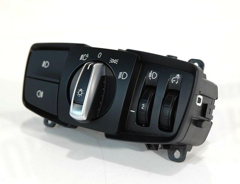 61319311729 Interruptor luces 2 Series F45 Active Tourer, 2 Series F45 Active Tourer LCI, 2 Series F46 Gran Tourer, 2 Series F46 Gran Tourer LCI, X5 F15, X6 F16