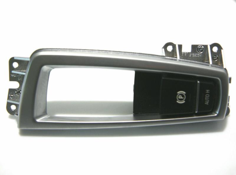 61319318731 Interruptor freno de estacionamiento BMW 5 Series F07 GT, 5 Series F10, 5 Series F11, 5 Series F18, 5 Series F18 LCI, 6 Series F06 Gran Coupé, 6 Series F12, 6 Series F13, 7 Series F01, 7 Series F01 LCI, 7 Series F02, 7 Series F02 LCI, 7 Series F04 Hybrid, X3 F25, X4 F26