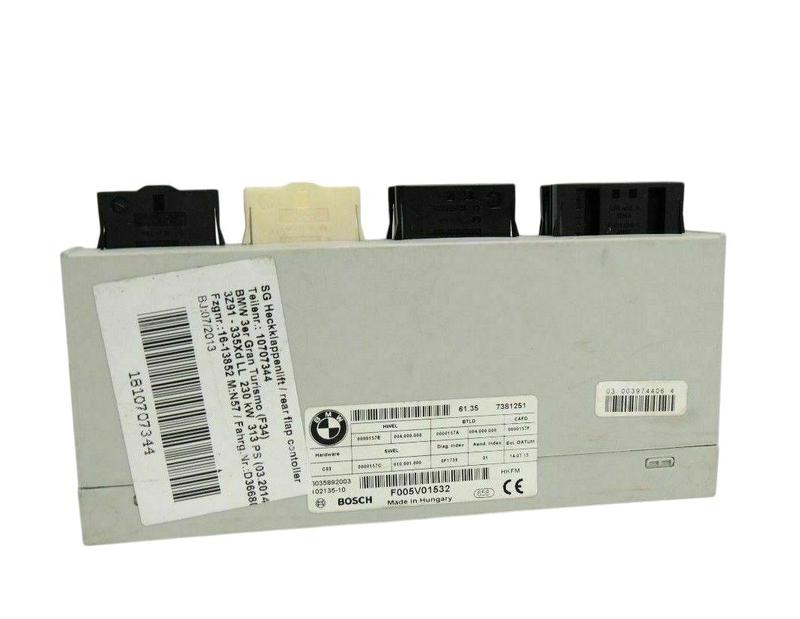 61357381251 Módulo maletero BMW 3 Series F34 GT, 3 Series F34 GT LCI