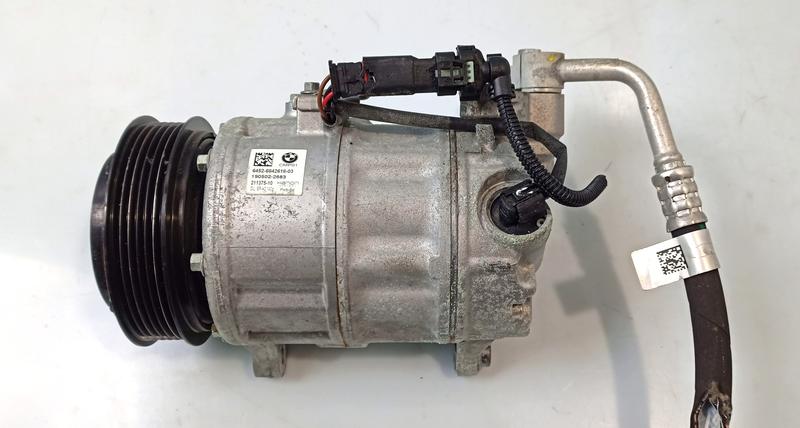 64526842618 Compresor A/C BMW 1 Series F52 Saloon, 2 Series F45 Active Tourer LCI, 2 Series F46 Gran Tourer LCI, MINI Cabrio F57, MINI Clubman F54 LCI, MINI Countryman F60, MINI F55, MINI F56, X1 F48 LCI, X2 F39