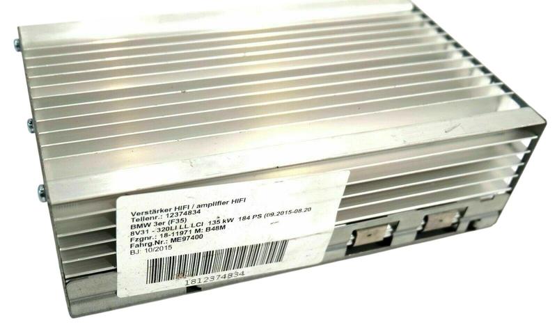 65129312508 Amplificador de sonido BMW 3 Series F30, 3 Series F30 LCI, 3 Series F35, 3 Series F35 LCI