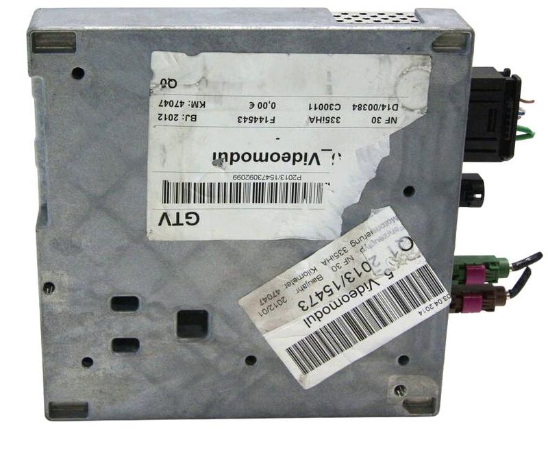 65509366609 Módulo control vídeo BMW 3 Series F30, 3 Series F30 LCI, 3 Series F31, 3 Series F34 GT, 3 Series F80 M3, 4 Series F32, 4 Series F32 LCI, 4 Series F33, 4 Series F36 Gran Coupé