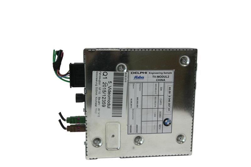 65509366609 Módulo control vídeo BMW 3 Series F30, 3 Series F30 LCI, 3 Series F31, 3 Series F34 GT, 3 Series F80 M3