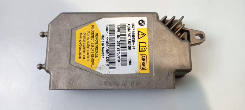 65779199756 Módulo airbag BMW 5 Series F07 GT, 5 Series F07 GT LCI, 7 Series F01, 7 Series F01 LCI, 7 Series F02, 7 Series F02 LCI, 7 Series F04 Hybrid