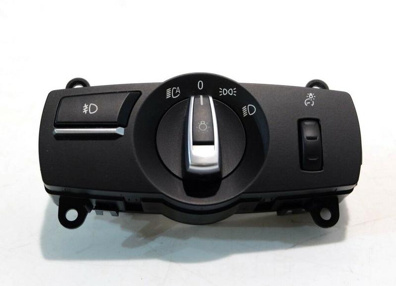 6803962 Interruptor luces BMW 5 Series F10, 5 Series F10 LCI, 6 Series F06 Gran Coupé, 6 Series F06 Gran Coupé LCI, 6 Series F12, 6 Series F13, 7 Series F01, 7 Series F01 LCI