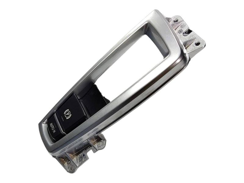 6822518 Interruptor freno de estacionamiento 5 Series F10, 5 Series F10 LCI, 5 Series F11, 5 Series F11 LCI, 5 Series F18, 5 Series F18 LCI, 6 Series F06 Gran Coupé LCI, 6 Series F12, 6 Series F12 LCI, 6 Series F13, 6 Series F13 LCI, X3 F25, X4 F26