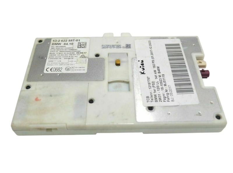 6836754 Módulo Bluetooth BMW 1 Series F52 Saloon, 2 Series F45 Active Tourer, 2 Series F45 Active Tourer LCI, 2 Series F46 Gran Tourer