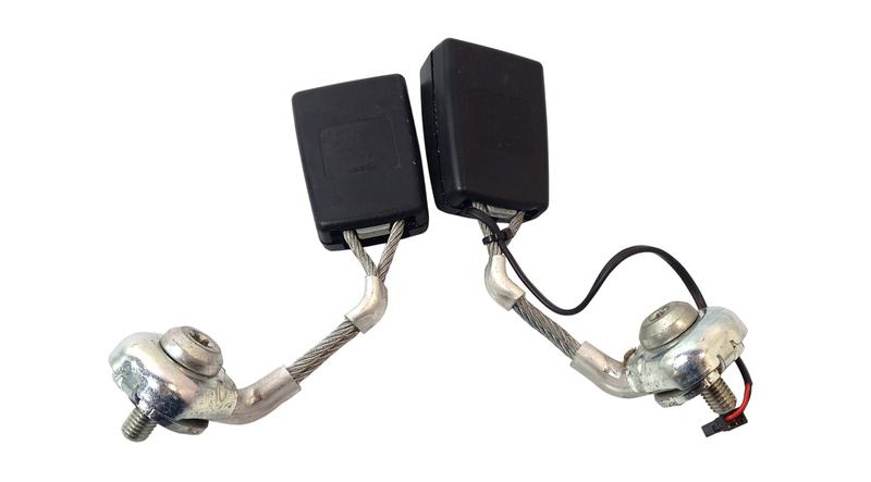 72117243273 Hebilla cinturón trasero BMW 5 Series F10, 5 Series F10 LCI, 5 Series F11, 5 Series F11 LCI