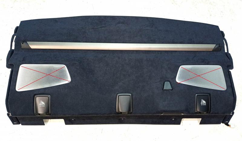 7995546 Bandeja trasera BMW 8 Series F93 M8 Gran Coupé, 8 Series G16 Gran Coupé