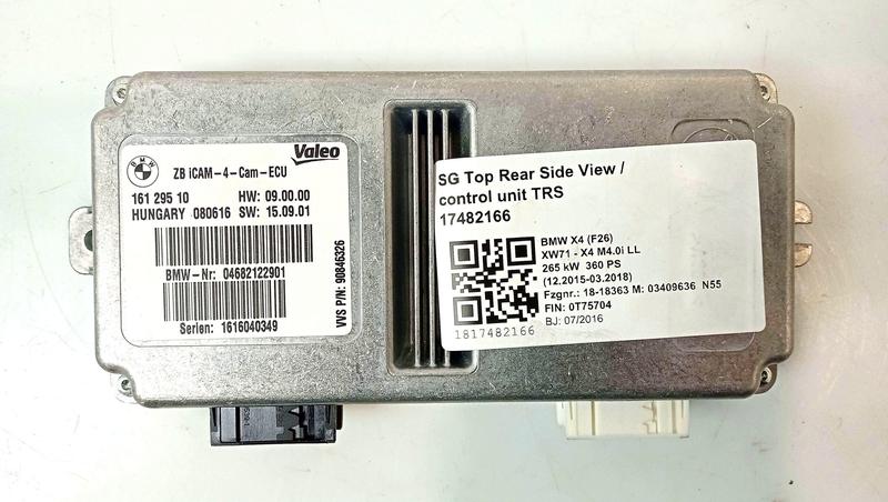 9107381 Módulo cámara BMW i8 I12, X3 F25, X4 F26, X5 F15, X5 M F85, X6 F16, X6 M F86