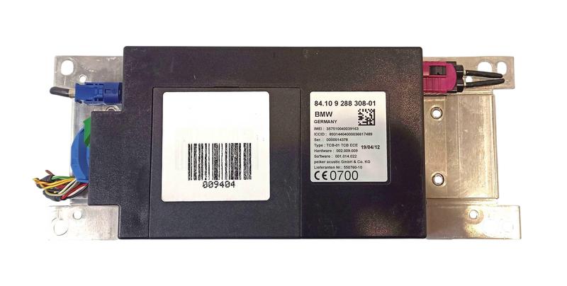 9288308 Módulo Bluetooth BMW 3 Series F34 GT, 3 Series F34 GT LCI, 7 Series F01, 7 Series F01 LCI, 7 Series F02, 7 Series F02 LCI